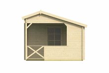 Blokhut Selma 578 x 350 x 279 cm - Kapschuur Tuinhuis
