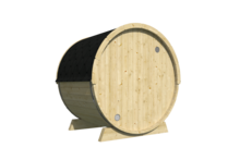 Barelsauna vurenhout &Oslash;205x160 cm - saunabarrel 