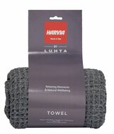 Sauna accessoire Harvia door Luhta handdoek 80,0 x 160 cm grijs