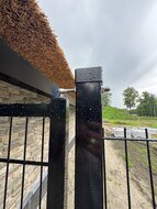 Enkele Poort 100 cm breed voor Dubbelstaafmat