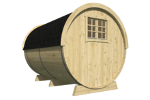 Camping Barrel 215x330 cm &ndash; Tuinkantoor, Balie of Mini Chalet