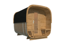 Sauna cube Rovaniemi Ø219 x 280 cm - thermowood 42mm
