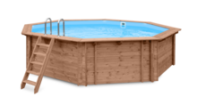 Luxe houten zwembad Kokomo Beach 560 x 517 x 129 cm