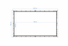 Luxe houten zwembad Playa Forti 834 x 492 x 138 cm