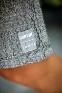 Sauna accessoire Harvia door Luhta handdoek 80,0 x 160 cm grijs