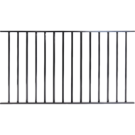 Spijlenpaneel vierkant vlak