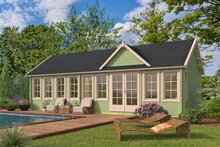 Blokhut Big Lauren 930 x 400 x 351 cm Wanddikte 70 mm - Tuinhuis