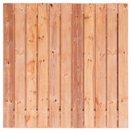 Tuinscherm Red Class Wood 23-planks (21 + 2) Agadir 180 x 180 cm
