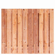 Tuinscherm Red Class Wood 21-planks (19 + 2) Casablanca 150 x 180 cm