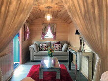 Pipowagen 600 x 240 cm - Zigeunerwagen Angelo 