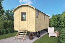 Pipowagen 600 x 240 cm - Zigeunerwagen Angelo 