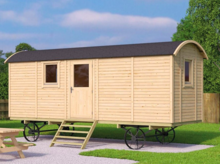 Pipowagen 600 x 240 cm - Zigeunerwagen Angelo 