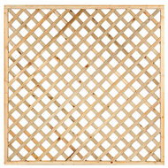 Trellis diagonaal Grenen groen ge&iuml;mpregneerd 180 x 180 cm