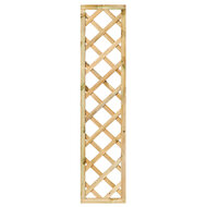 Trellis diagonaal Grenen groen ge&iuml;mpregneerd 40 x 180 cm