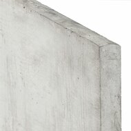 Beton-onderplaat Wit/grijs 24 x 3,5 cm Glad