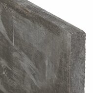 Beton-onderplaat Antraciet 24 x 3,5 cm Glad