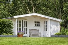 Blokhut Wolfgang 530 x 450 cm - Tuinhuis