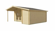 Blokhut Wolfgang 530 x 450 cm - Tuinhuis