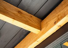 Overkapping Ommen Douglas 400x300cm - Zwarte wanden