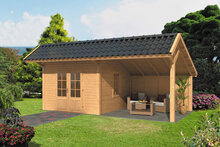 Kapschuur Bergen XL, type 3 - 675 x 418 cm - Blank Douglas