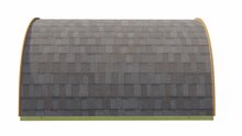 Sauna POD Tolva &Oslash;230 x 400 cm - thermowood 42mm 