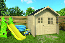 Speelhuisje Sneeuwwitje voor buiten - inclusief 6,5m&sup2; dakleer