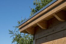 Daktrim aluminium buitenhoek 4,5 x 4,5 x 50 cm incl. 1 klang