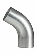 Gootuitloop met bocht verzinkt