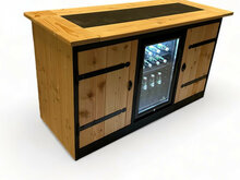 Houten buitenkeuken Boreal