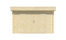 Garage Marketta 380 x 536 cm - Plat dak