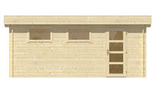 Garage Marketta 380 x 536 cm - Plat dak