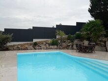 Composietscherm Boston Premium, Zwart