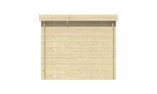 Blokhut Brenda linkerzijaanzicht