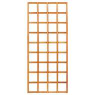 Trellis recht hardhout 90 x 180 cm
