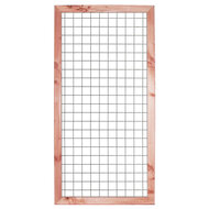 Gaaselement vuurverzinkt 180 x 180 cm met Douglas kader 4,5 x 7,0  cm