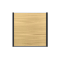 Composietscherm Boston Premium, Red Cedar