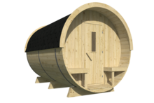 Camping Barrel 215x330 cm &ndash; Tuinkantoor, Balie of Mini Chalet