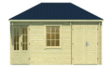 Blokhut Agnes rechterzijaanzicht