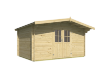 Blokhut Murcia vooraanzicht