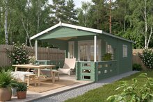 Blokhut Sanstrov groen