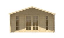 Blokhut Emiel vooraanzicht