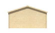 Blokhut Emiel achteraanzicht