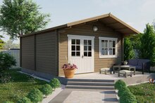 Blokhut Niedersachsen bruin