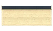 Blokhut Dianne achteraanzicht