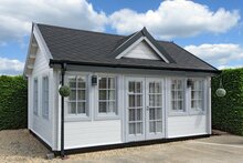 Blokhut Clockhouse Trevor sfeerafbeelding