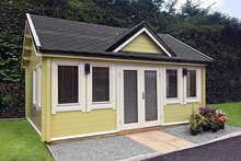 Blokhut Clockhouse Trevor sfeerafbeelding