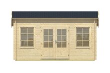 Blokhut Tane vooraanzicht