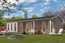 Blokhut Letterkenny roze