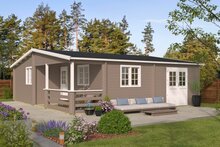 Blokhut Azores bruin