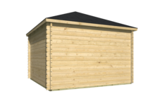 Blokhut Nilsson achteraanzicht